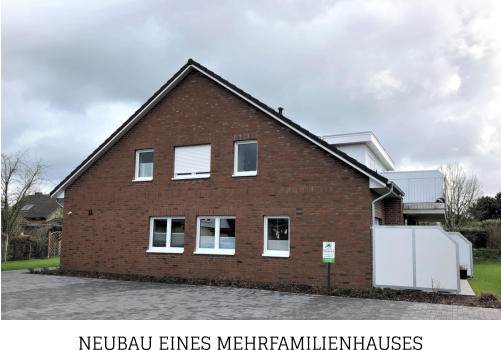 NEUBAU EINES MEHRFAMILIENHAUSES