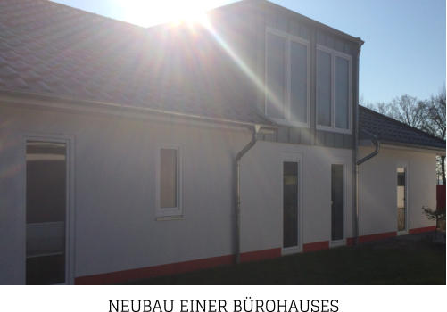 NEUBAU EINER BÜROHAUSES